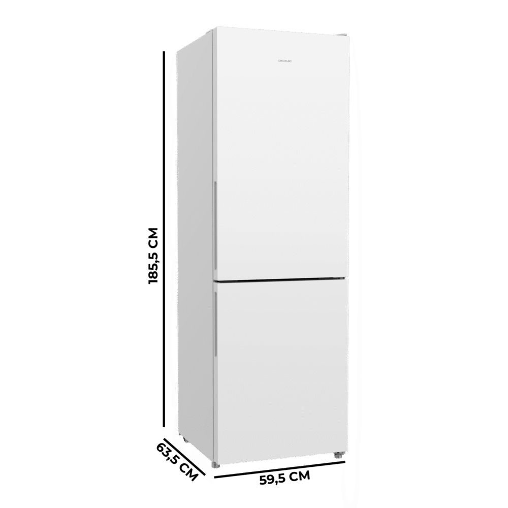réfrigérateur cecotec bolero coolmarket combi 322i white d Réfrigérateur