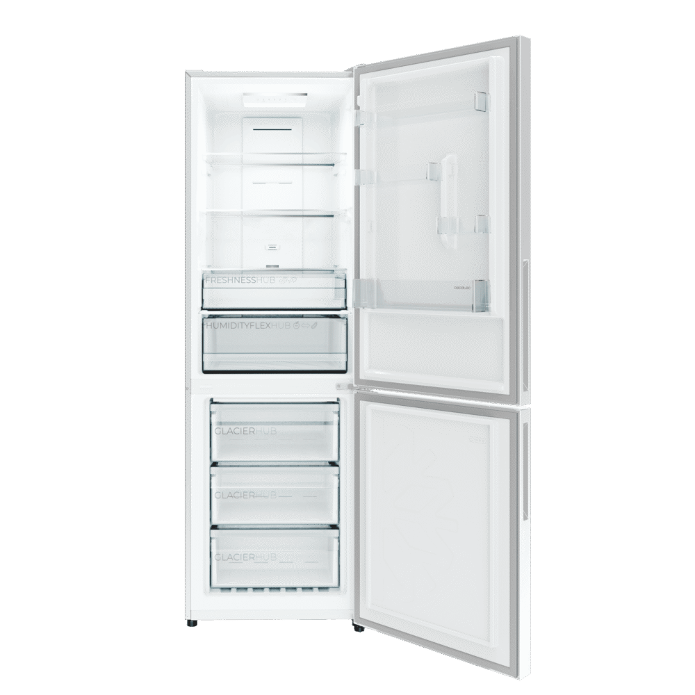 réfrigérateur cecotec bolero coolmarket combi 322i white d Réfrigérateur