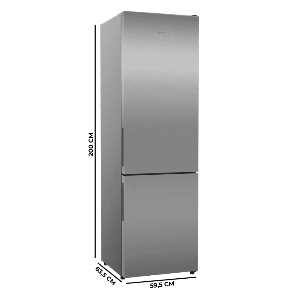 réfrigérateur cecotec bolero coolmarket combi 356i inox d 冰箱 冰箱