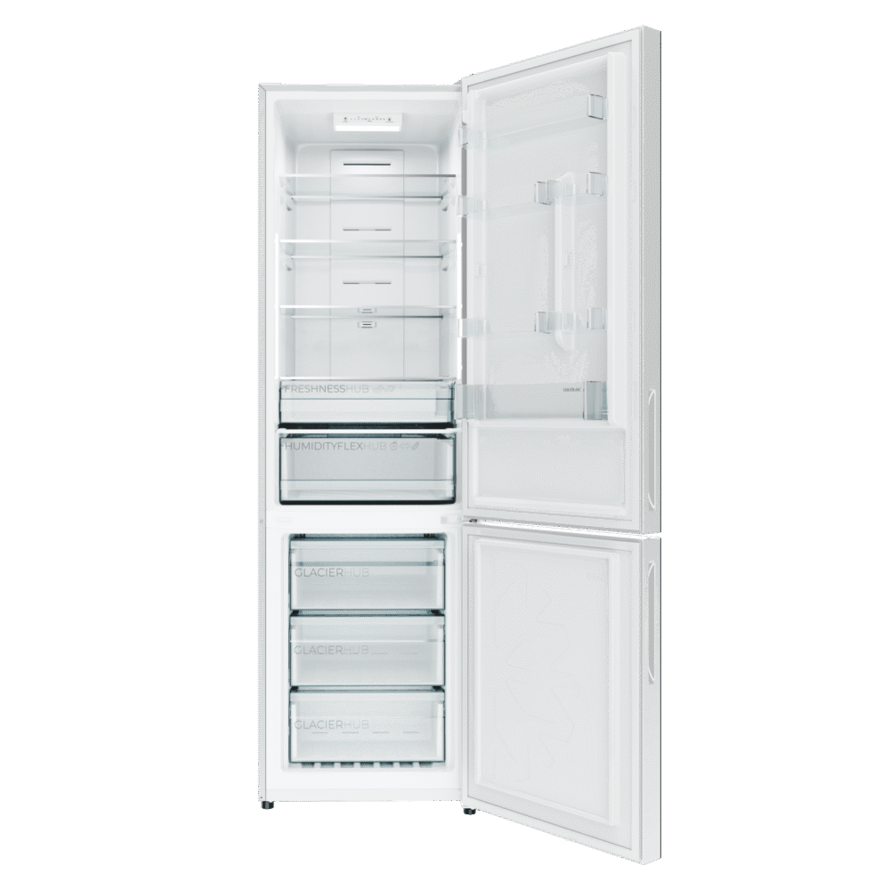 réfrigérateur cecotec bolero coolmarket combi 356i white d Réfrigérateur