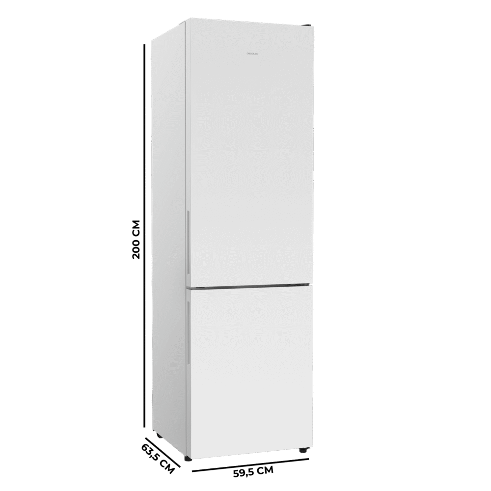 réfrigérateur cecotec bolero coolmarket combi 356i white d Réfrigérateur