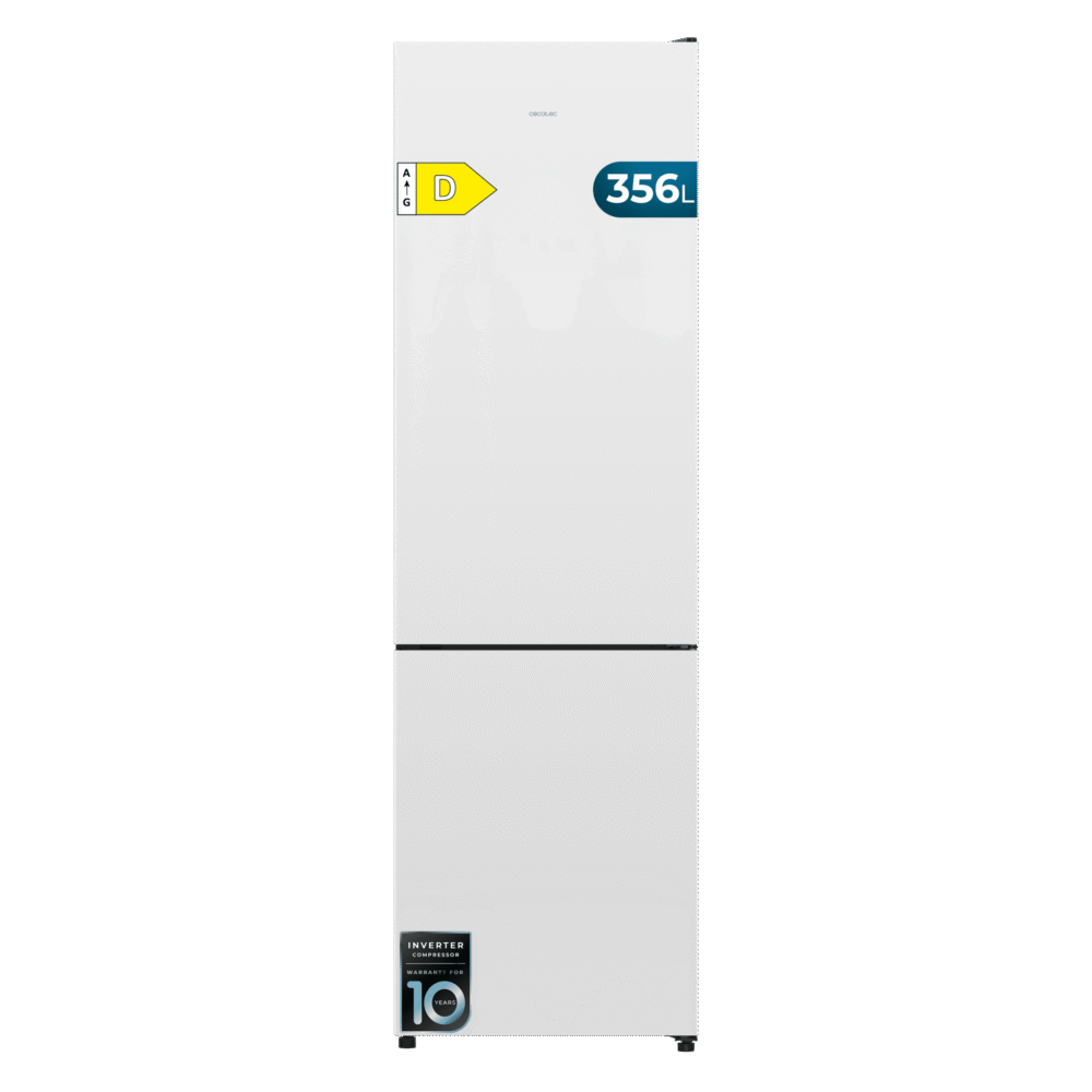 réfrigérateur cecotec bolero coolmarket combi 356i white d Réfrigérateur