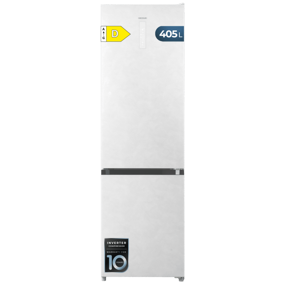 réfrigérateur cecotec bolero coolmarket combi 405 wl elite lunar stone d Réfrigérateur