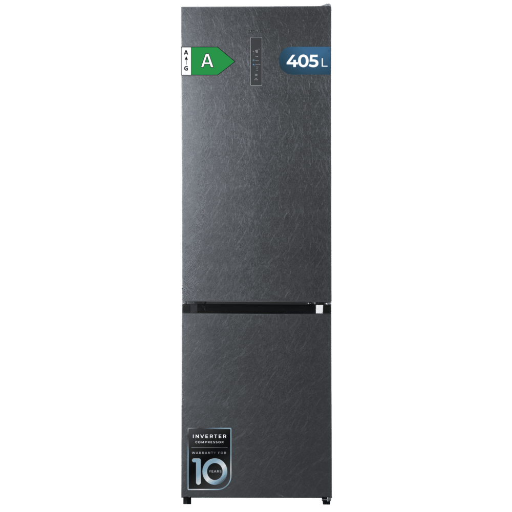 réfrigérateur congélateur cecotec bolero coolmarket combi 405 wl elite silex stone a frigorífico