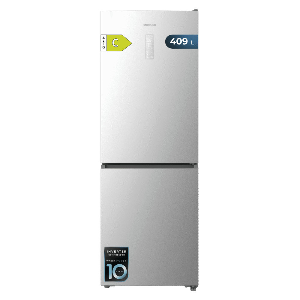 réfrigérateur cecotec bolero coolmarket combi 409 inox c Réfrigérateur