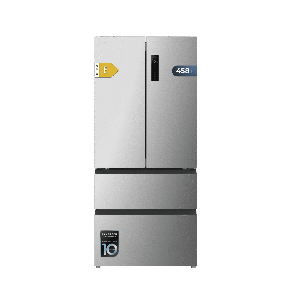 réfrigérateur cecotec bolero coolmarket f2d 458 sbi inox e Réfrigérateur