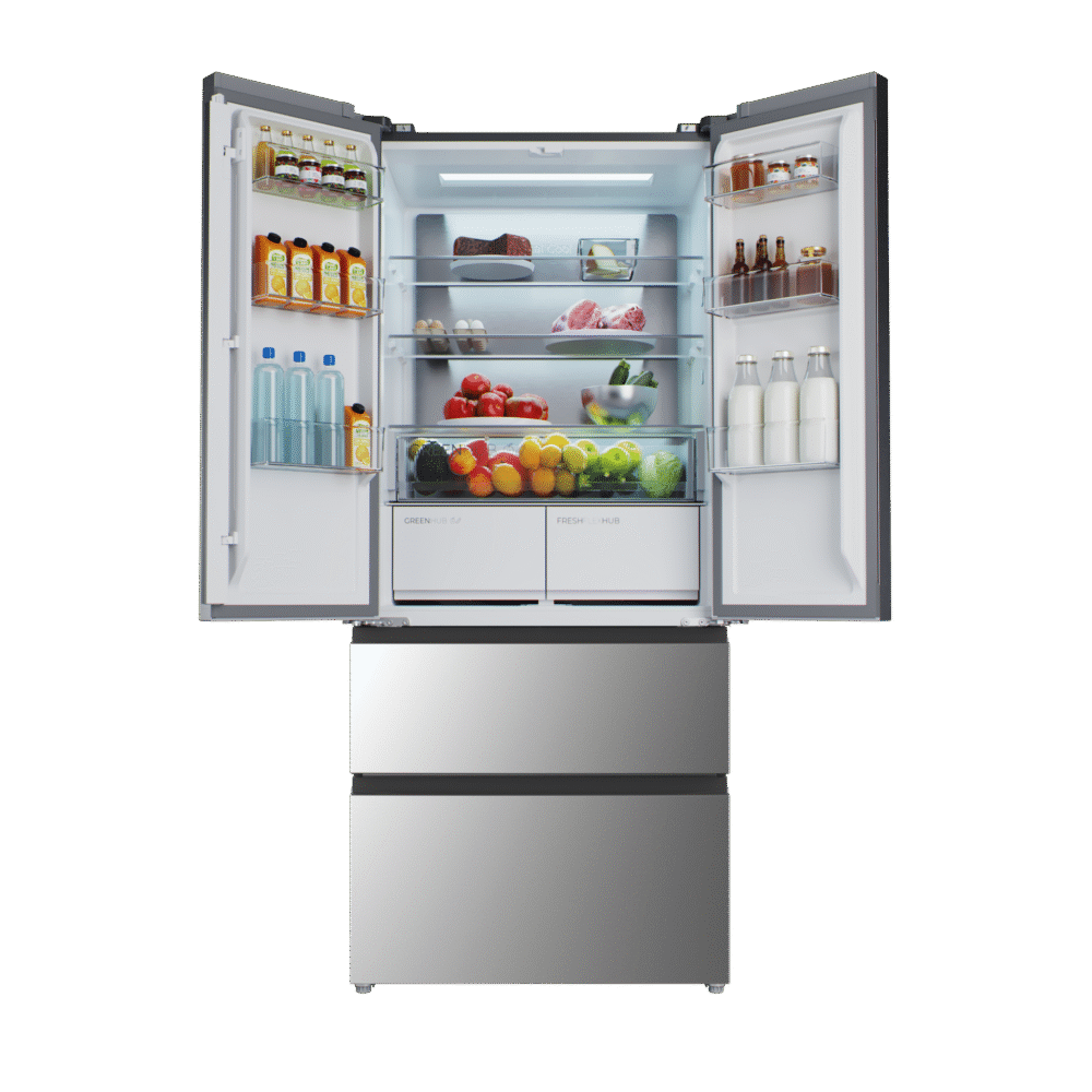 réfrigérateur cecotec bolero coolmarket f2d 458 sbi inox e Réfrigérateur