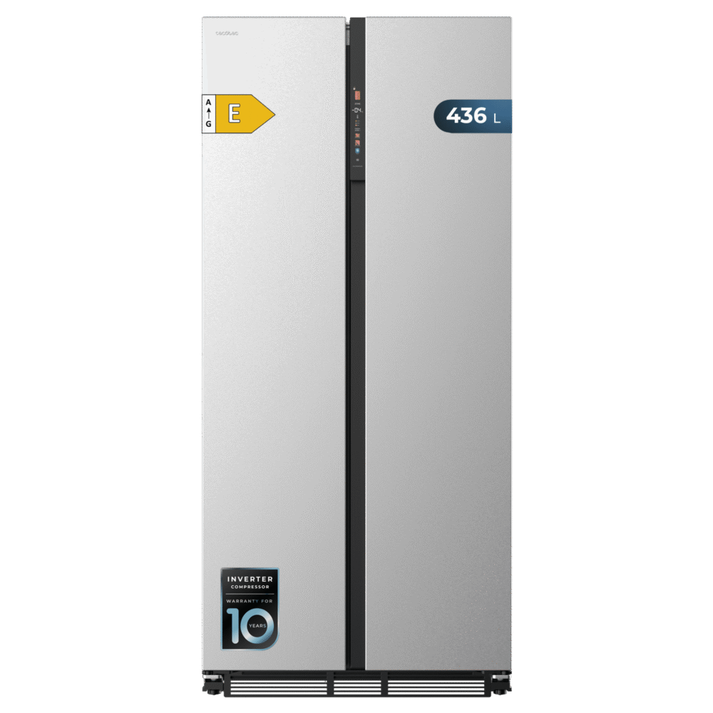 réfrigérateur cecotec bolero coolmarket sbs 436 sbi inox e Kühlschrank