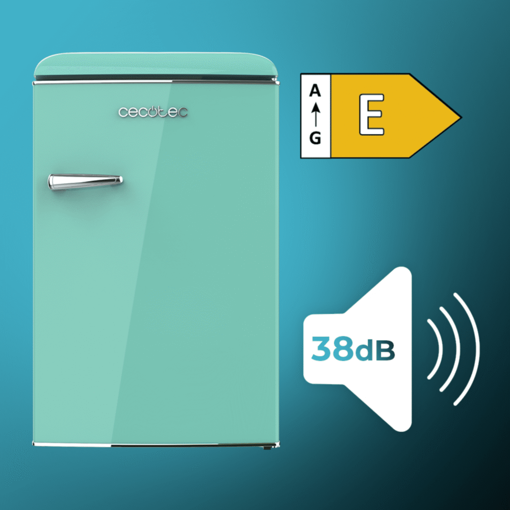 réfrigérateur cecotec bolero coolmarket tt origin 110 green e frigorífico