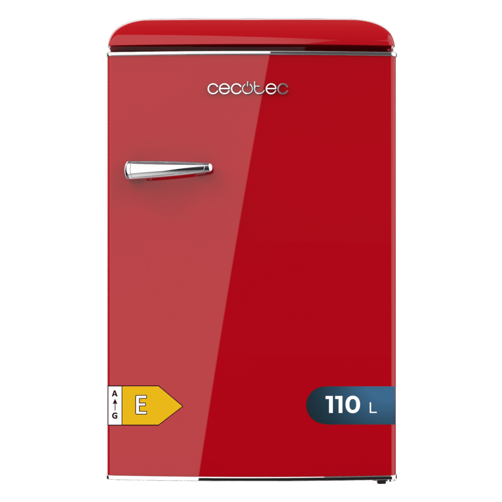 réfrigérateur cecotec bolero coolmarket tt origin 110 red e frigorífico