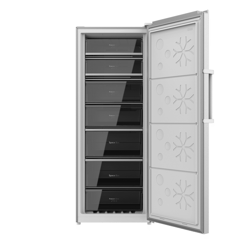 cecotec congélateur bolero coolmarket uf 380 inox d Congélateur