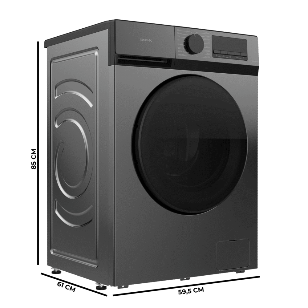 lave linge cecotec bolero dresscode 10450 inverter steel Lave-linge
