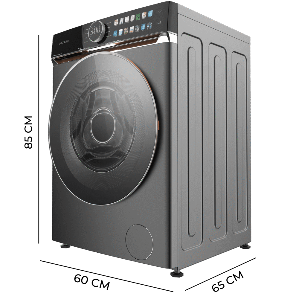 lave linge cecotec bolero dresscode 10980 direct drive steel a Lave-linge