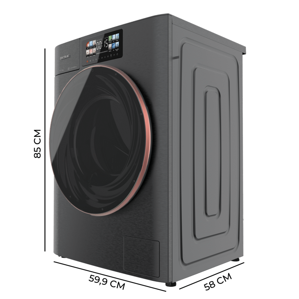 lave linge cecotec bolero dresscode 12950 autodose direct drive 3d steel Lave-linge