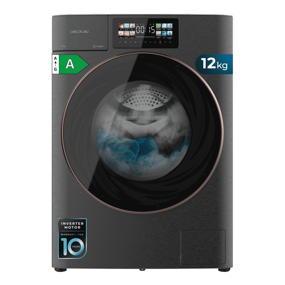 lave linge cecotec bolero dresscode 12950 autodose direct drive 3d steel Lave-linge