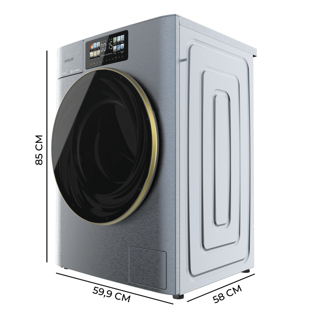 lave linge cecotec bolero dresscode 12950 autodose direct drive 3d titanium Lave-linge