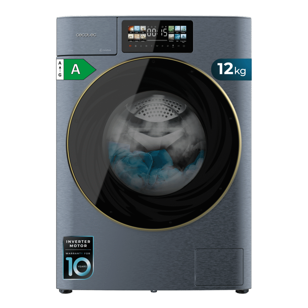 lave linge cecotec bolero dresscode 12950 autodose direct drive 3d titanium Lave-linge