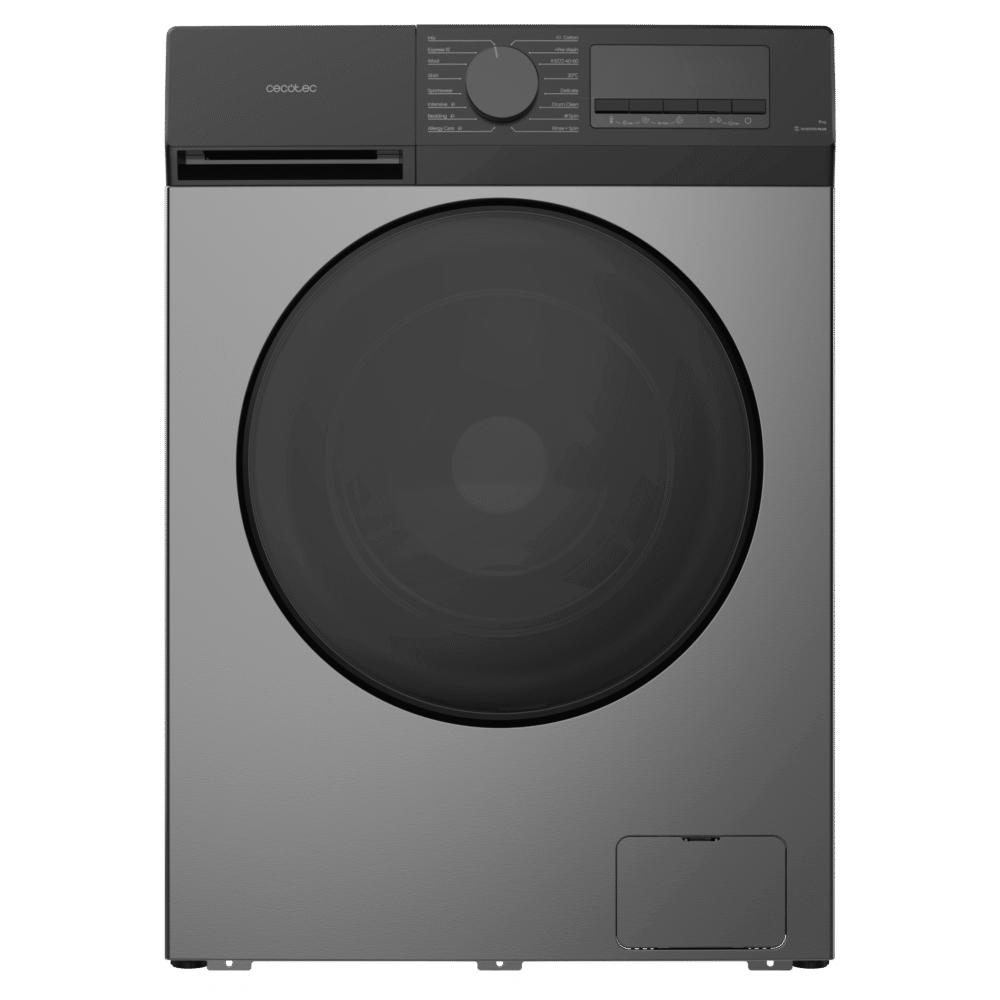 lave linge cecotec bolero dresscode 7450 inverter steel Washing machine