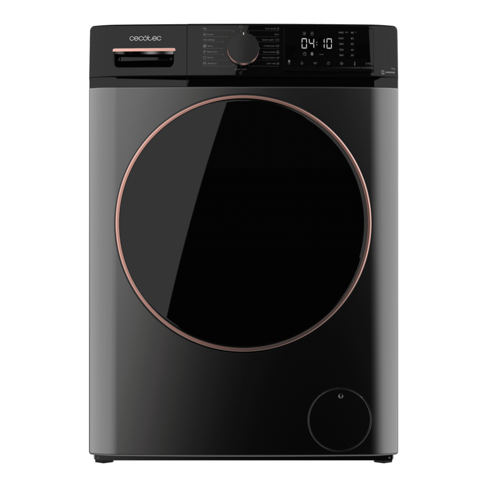 lave linge cecotec bolero dresscode 7610 inverter steel a Lavadora