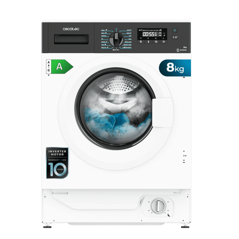 cecotec lave linge bolero dresscode 840 bi inverter a Lave-linge