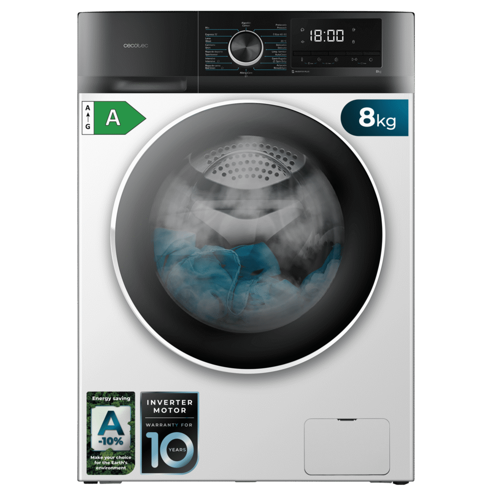 cecotec lave linge bolero dresscode 8500 inverter a Lave-linge