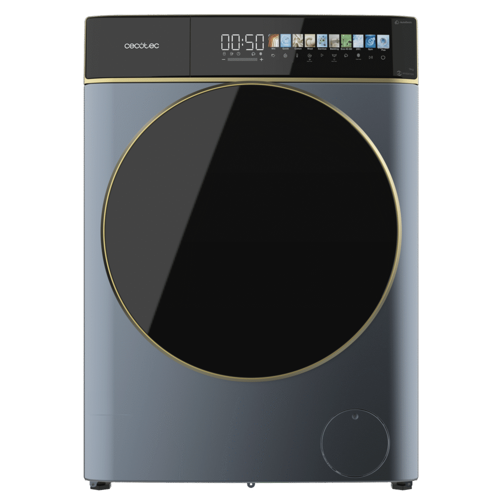 lave linge cecotec bolero dresscode 9900 autodose inverter fullcolor ice blue a Lave-linge
