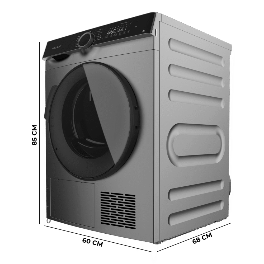 lave linge cecotec bolero dresscode dry 10505 inverter steel Lave-linge