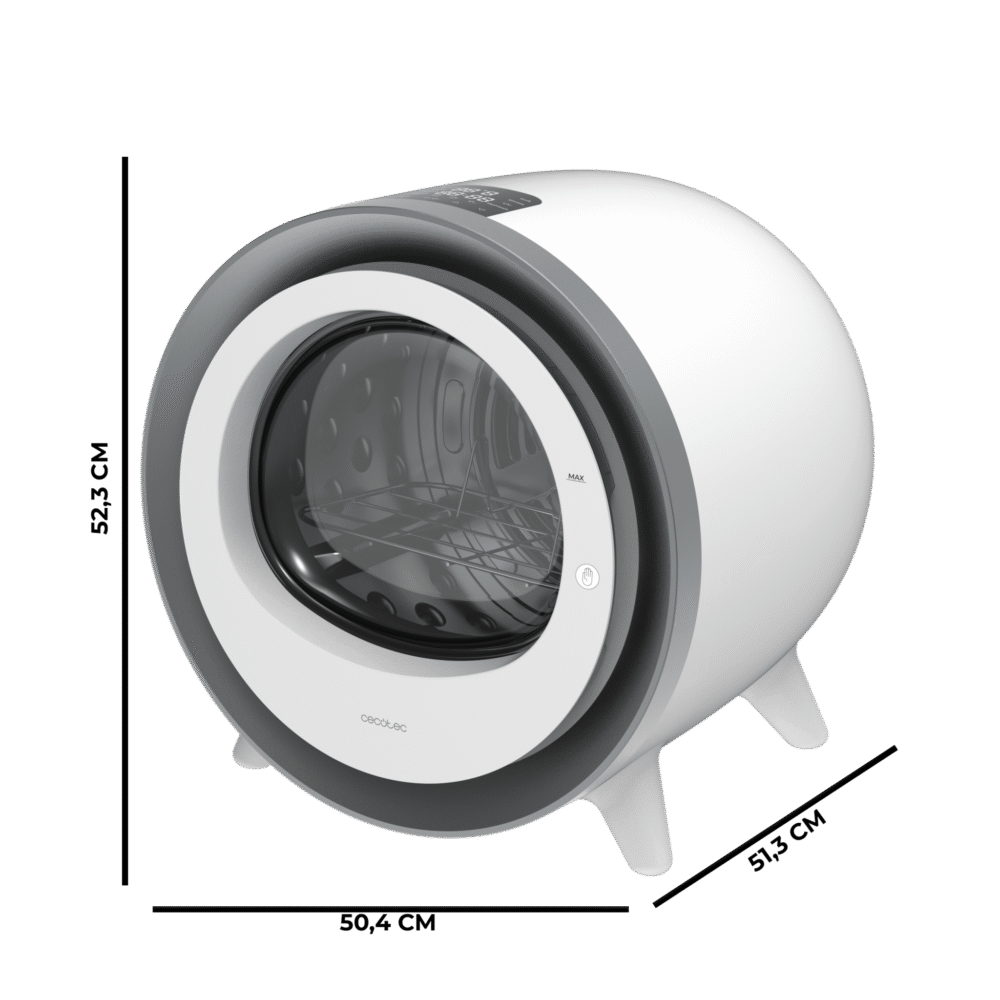 lave linge cecotec bolero dresscode dry 3500v silver Lave-linge