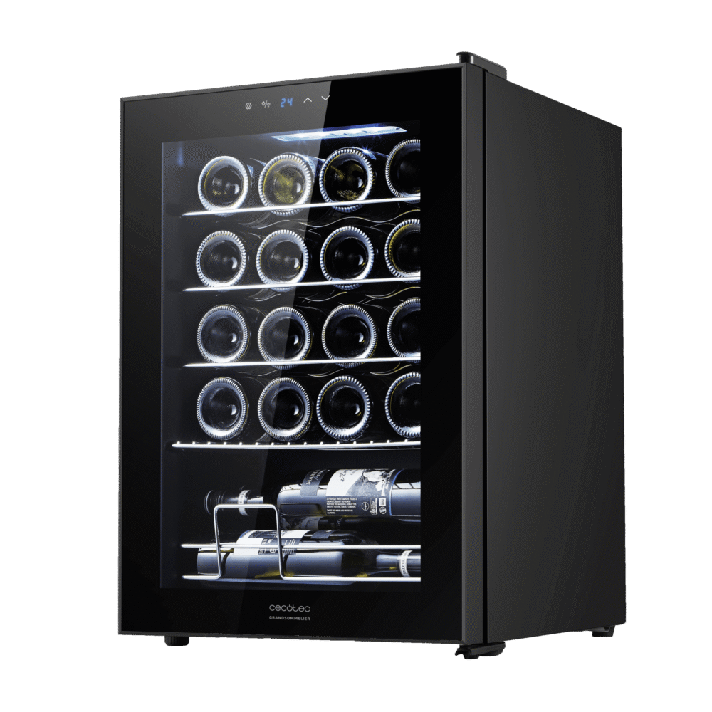 caves à vin cecotec bolero grandsommelier 2050 black compressor Caves à vin