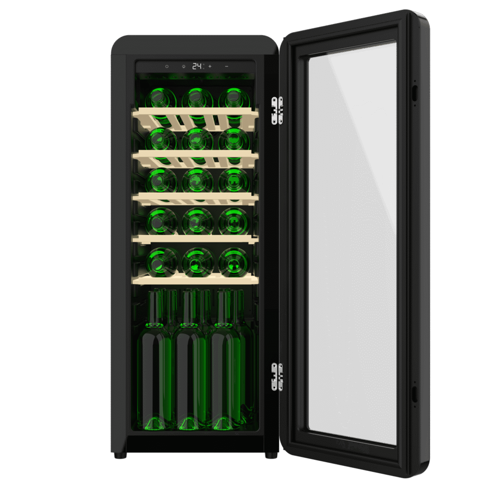 caves à vin cecotec bolero grandsommelier origin 24 hit black Weinkeller