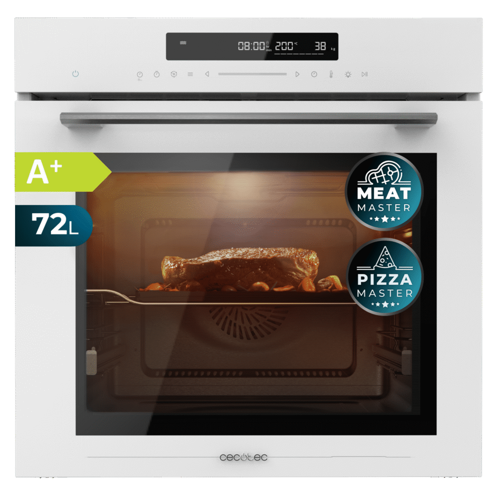 Multifunktionsöfen meat master cecotec bolero hexa sm406000 glass white a+ Meat Master Multifunktionsöfen