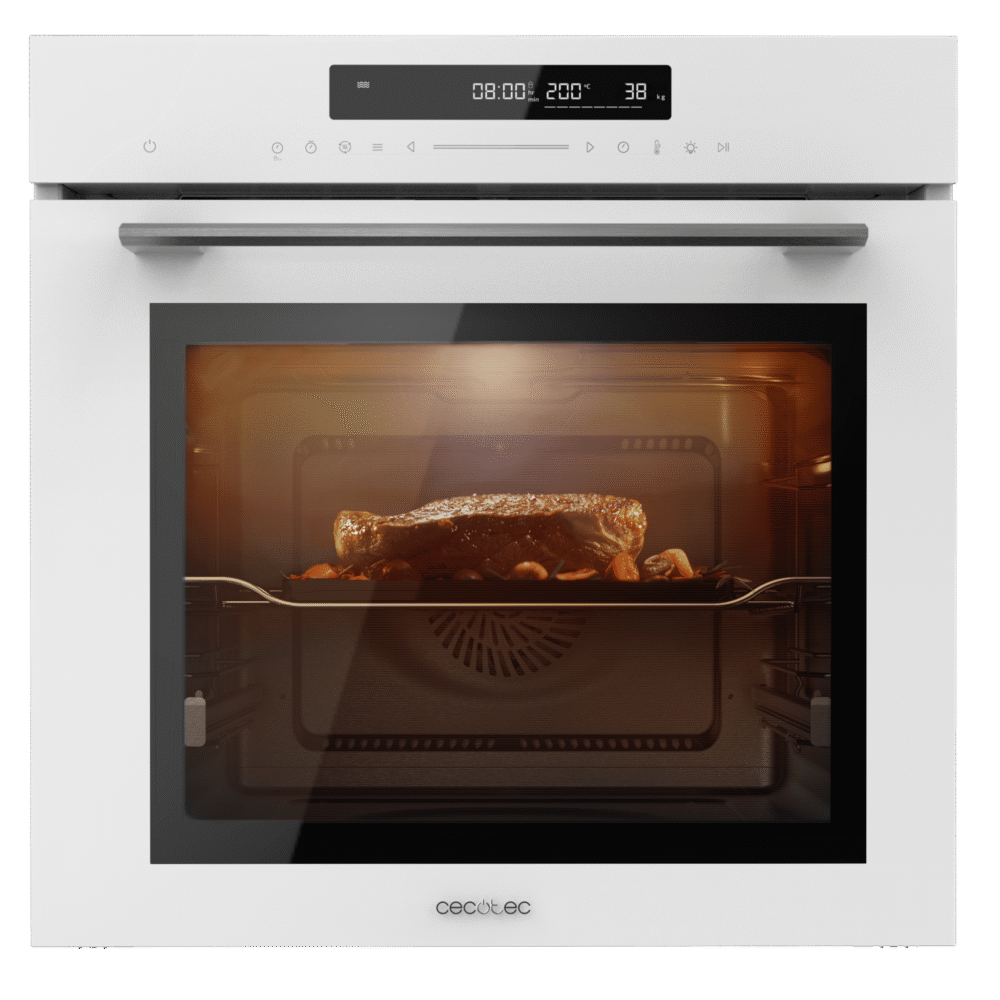 Multifunktionsöfen meat master cecotec bolero hexa sm406000 glass white a+ Meat Master Multifunktionsöfen
