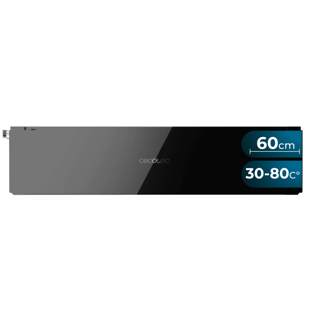 tiroirs chauffants cecotec bolero hexa wd glass black Tiroirs chauffants