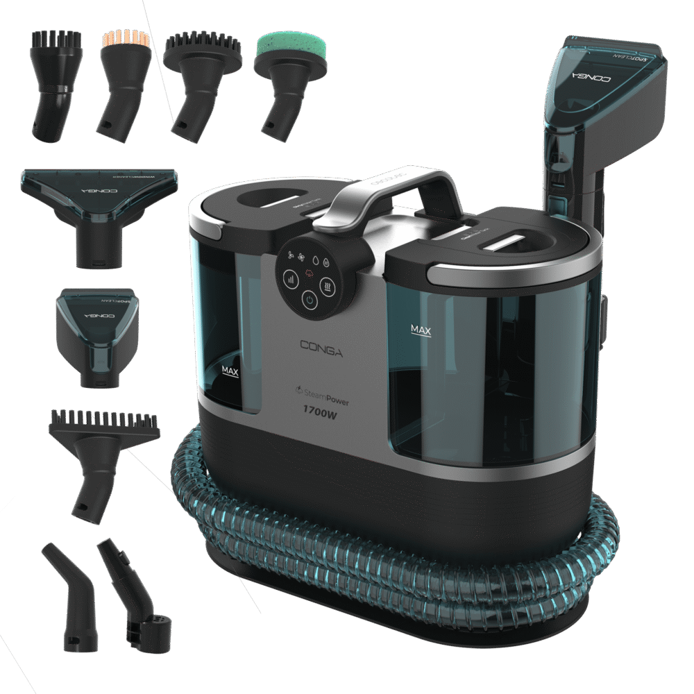 nettoyeurs de taches avec câble cecotec conga 7000 carpet&spot clean steam xxl pro Nettoyeurs de taches avec câble