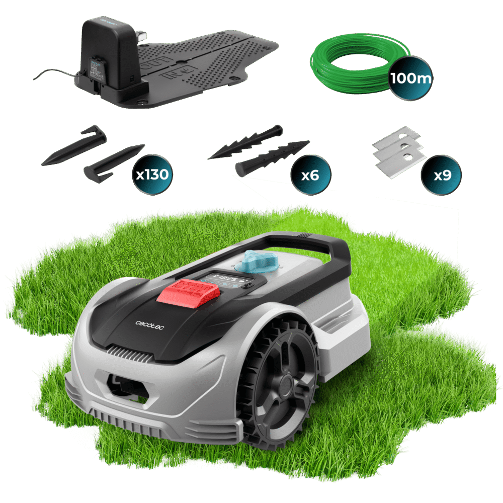 robots tondeuses cecotec conga grasshopper 300 Robots tondeuses