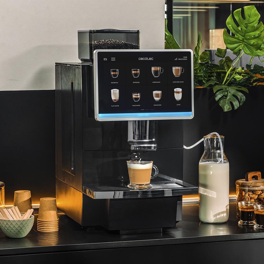 machine à café super automatique cecotec cremmaet coffice Máquina de café superautomática