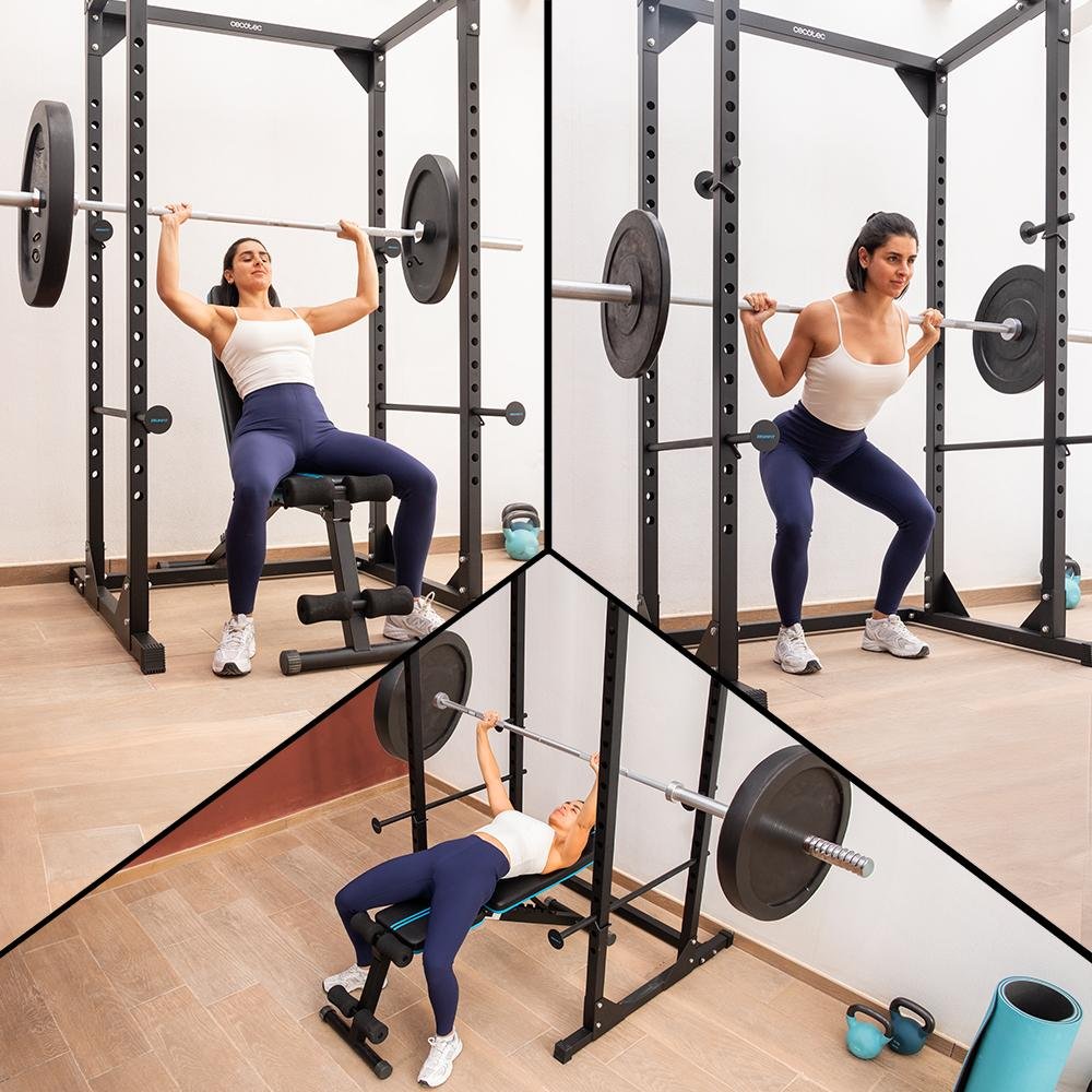 stations d'exercice cecotec drumfit powerrack 1000 Stations d'exercice
