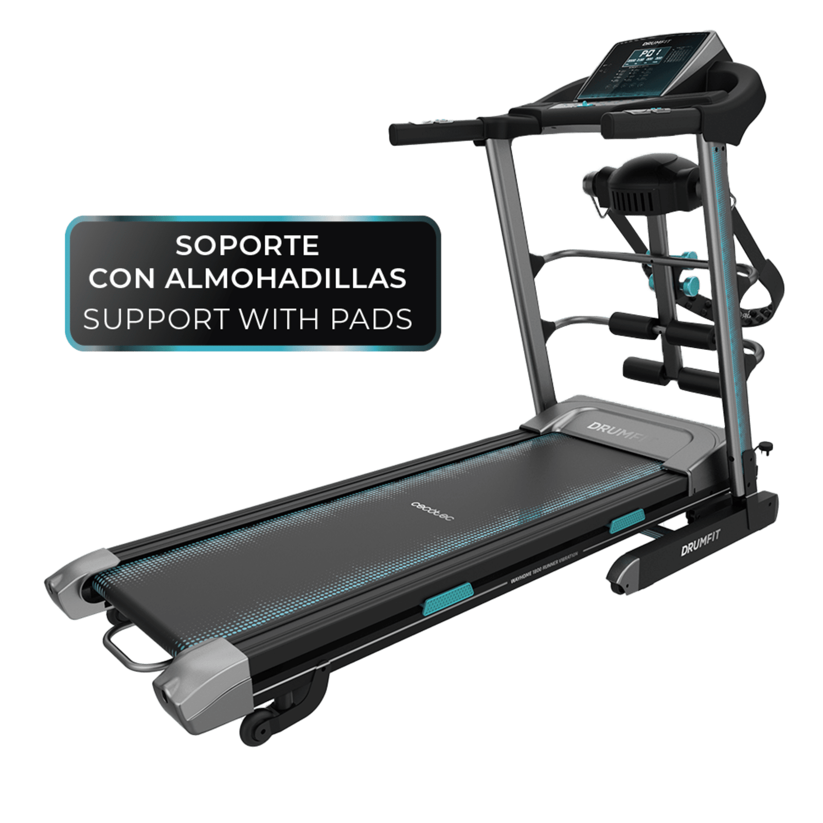 tapis de course cecotec drumfit wayhome 1600 obelia pro Tapis de course
