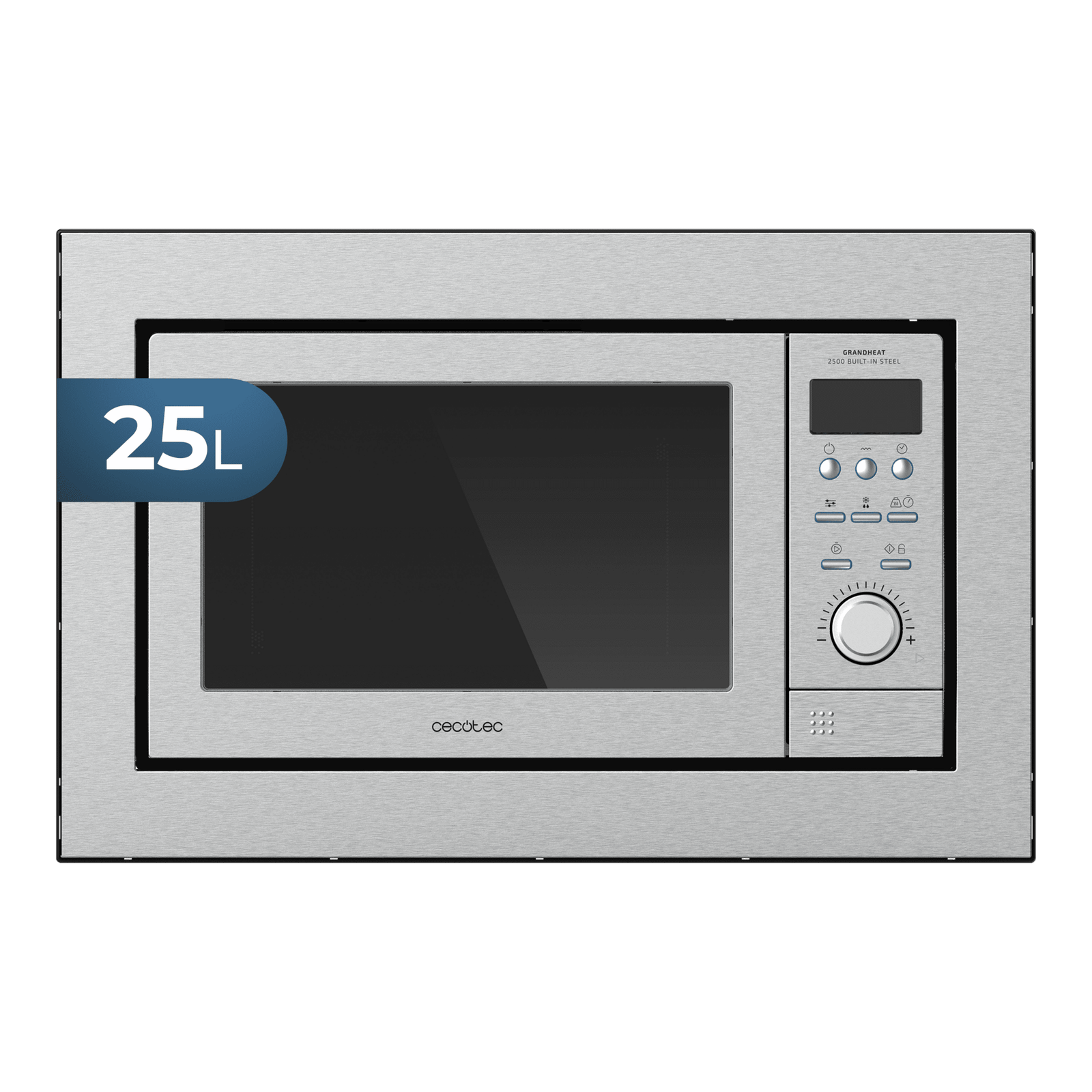 cecotec micro ondes encastrable grandheat 2500 built in steel Microondas