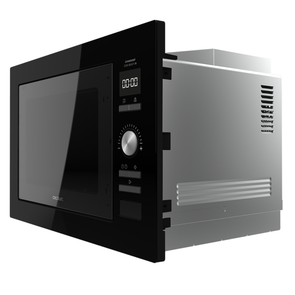 cecotec micro ondes encastrable grandheat 2590 built in black Micro-ondas