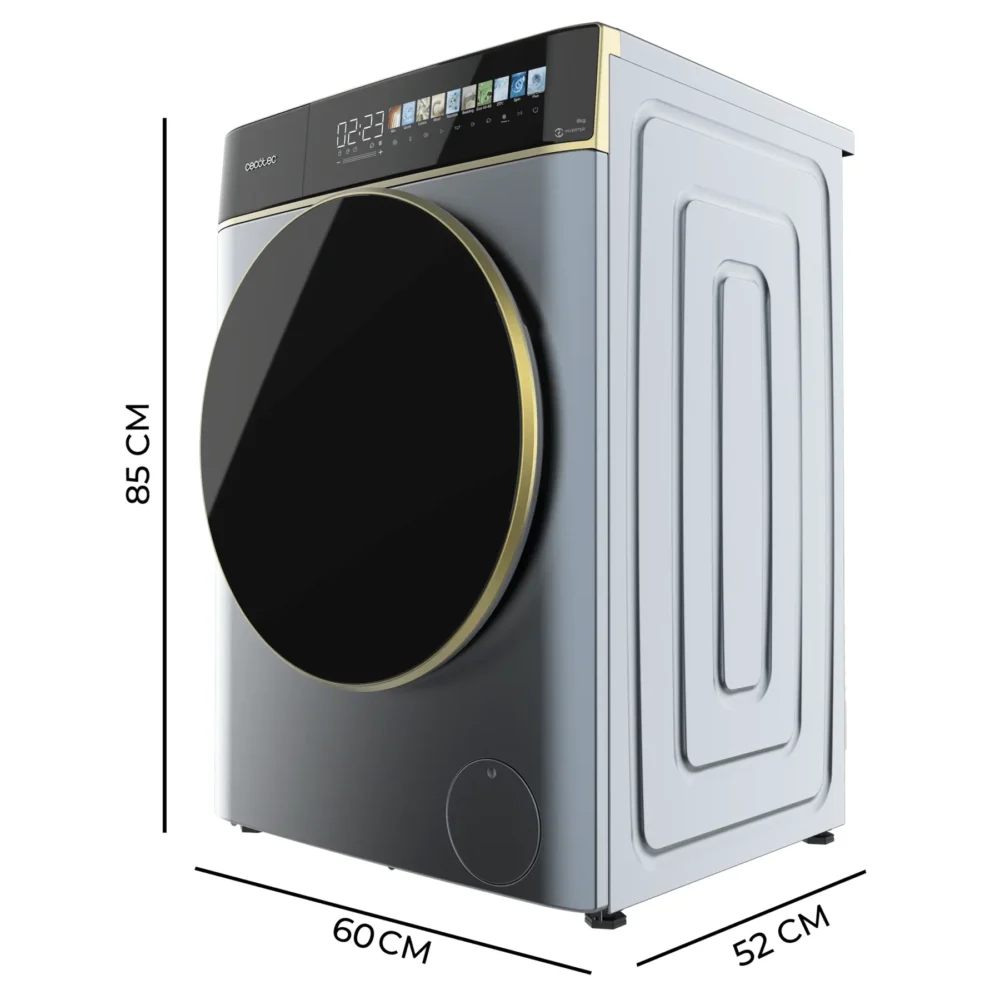 Lave-linge Cecotec Bolero Wash&Dry 85900 Inverter Titanium