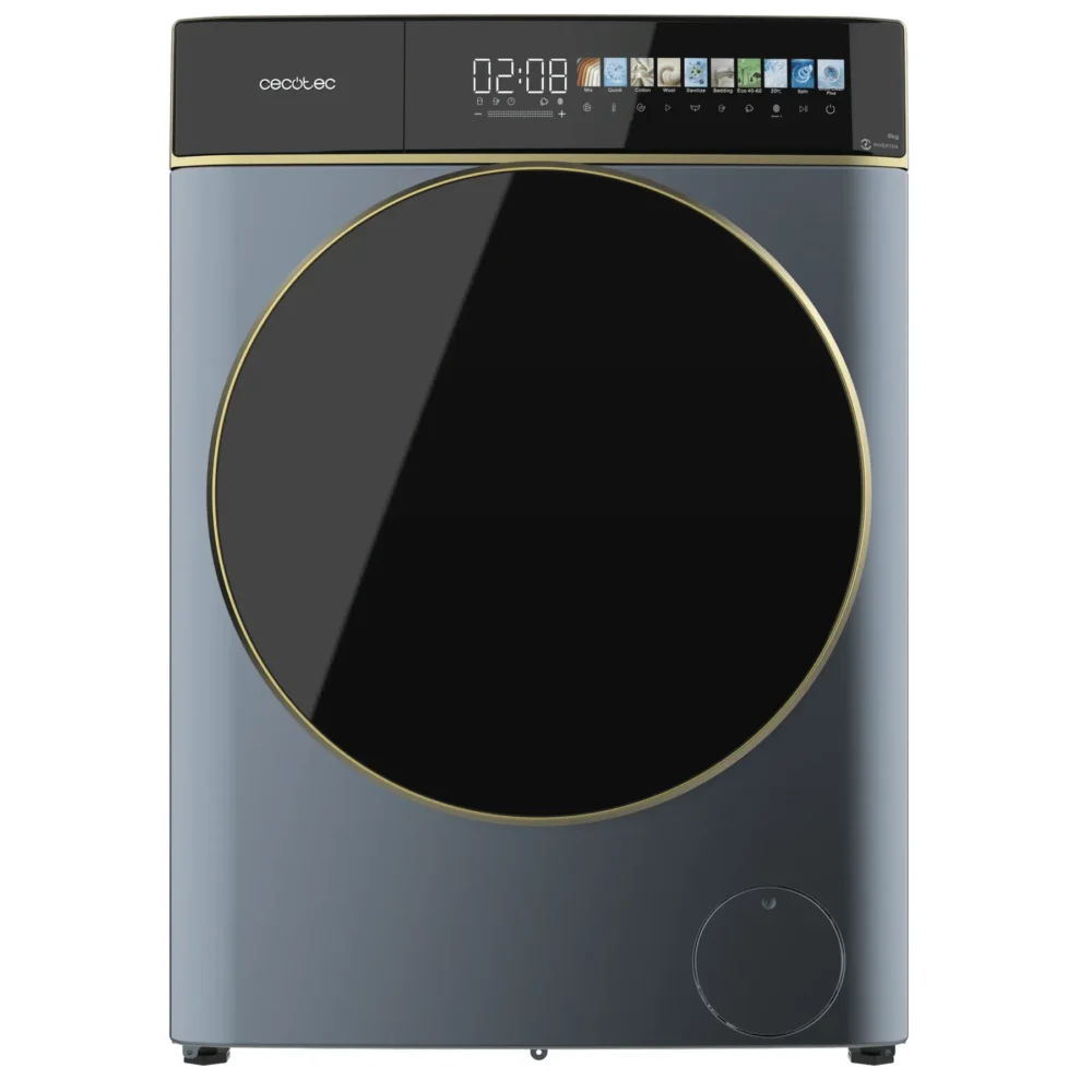 Lave-linge Cecotec Bolero Wash&Dry 85900 Inverter Titanium