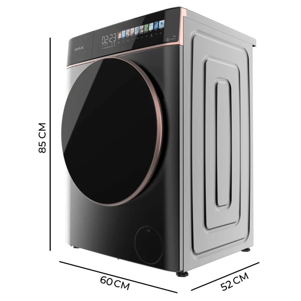 lave linge cecotec bolero wash&dry 85900 inverter steel Lave-linge Cecotec Bolero Wash&Dry 85900 Inverter Steel
