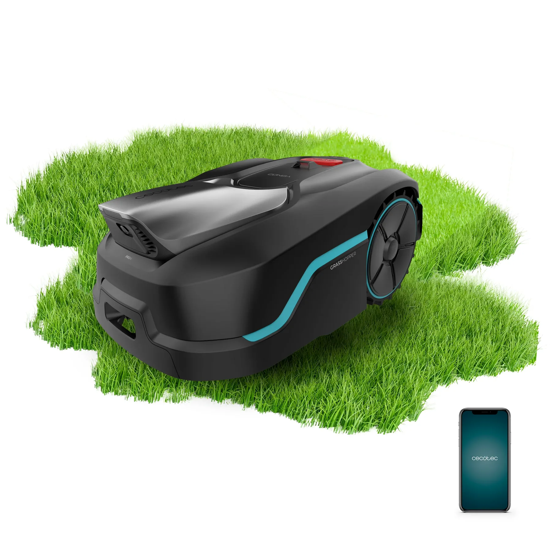 robots tondeuses cecotec conga grasshopper 800 proai Robots tondeuses