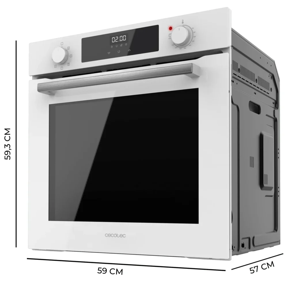 fours multifonctions cecotec bolero hexa m226000 glass white a Fours multifonctions Cecotec Bolero Hexa M226000 Glass White A