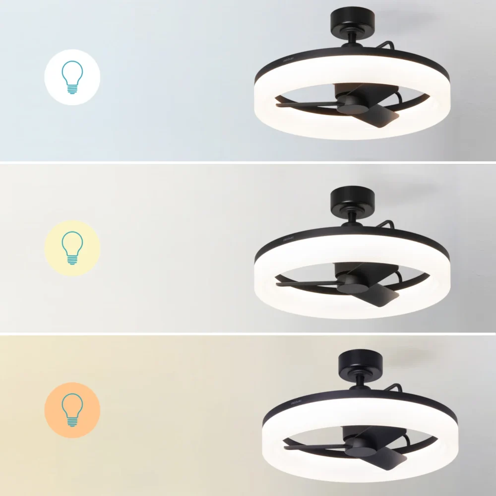energysilence lampaero 770 lightdesign Ventilateur Cecotec EnergySilence LampAero 770 LightDesign