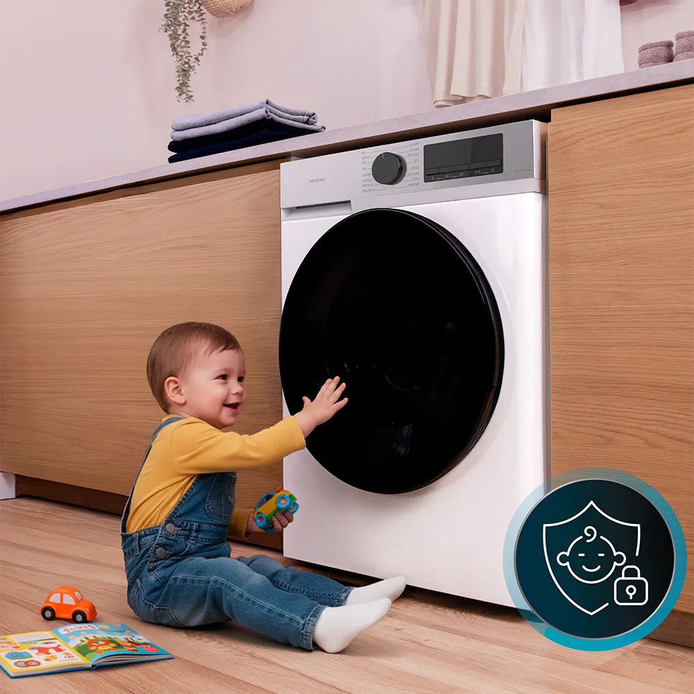 Lave-linge Cecotec Bolero DressCode 10450 Inverter
