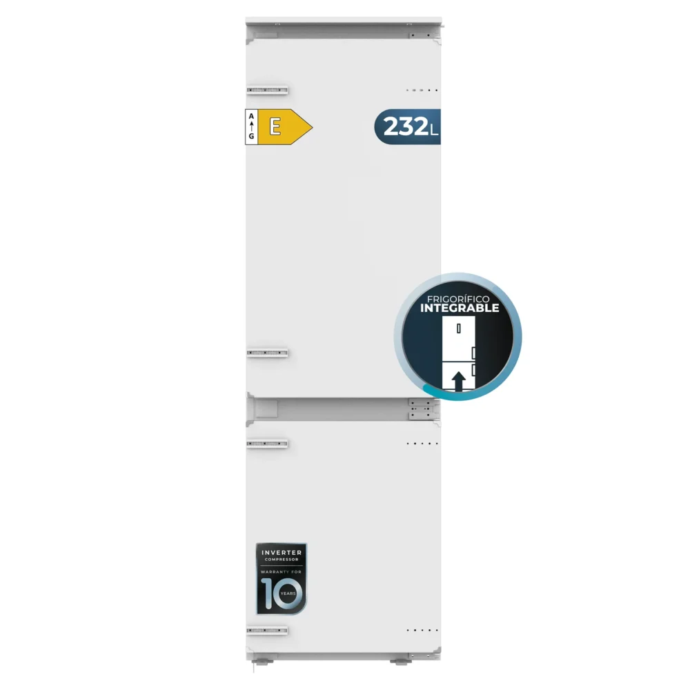 bolero coolmarket combi bi s mc 232 e 54 x 55 177,6 cm Réfrigérateur Cecotec Bolero CoolMarket Combi BI-S MC 232 E
