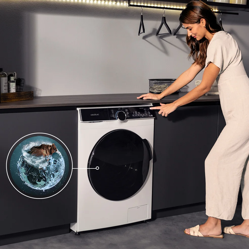 bolero dresscode 121000 a 60x65x85 cm Lave-linge Cecotec Bolero DressCode 121000 A