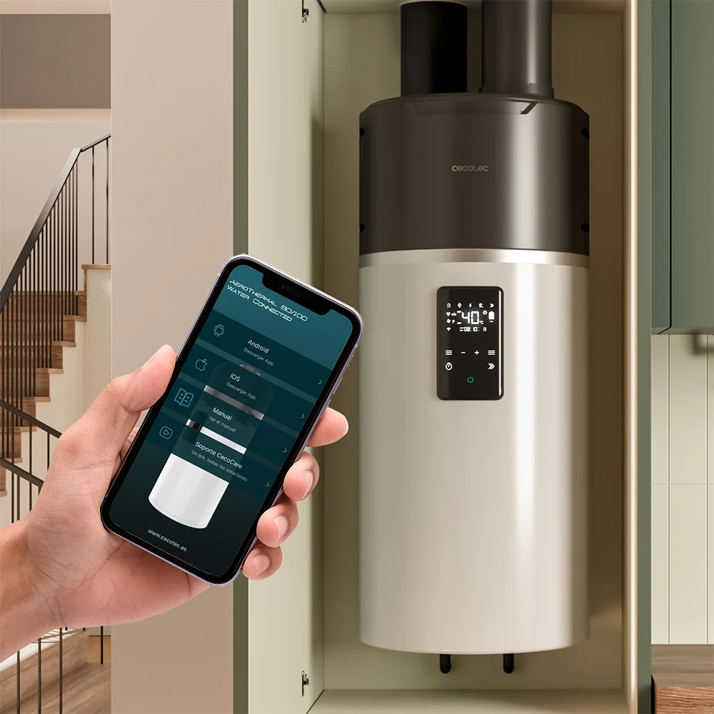 aerothermal 80 water connected ECS Cecotec AeroThermal 80 Water Connected